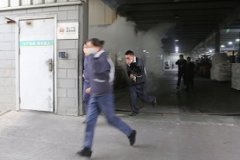 埃美柯工厂组织消防安全应急疏散及灭火演练